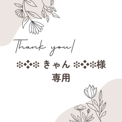 ❉❖❉ きゃん ❉❖❉様 専用
