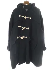 yoshiokubo ヨシオクボ 20AW TWIST DUFFLE COAT ツイストダッフルコート ブラック 3のサムネイル
