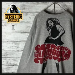 03431M【豪華一面】ヒステリックグラマー / HYSTERIC GLAMOUR☆ヒスガール ビッグロゴ スウェット