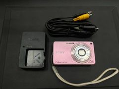 EL6】SONY Cyber-shot DSC-W350 ピンク ジャンク コンデジ