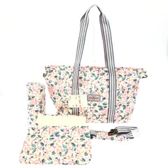 Cath Kidston キャスキッドソン マザートートバッグ  花柄/PVC    ホワイト レディース / 240001162650
