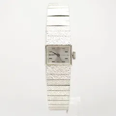 【稼働品】セイコー レディース腕時計 ブレスレットウォッチ 1104-3190 21石 シルバー 3針 ヴィンテージ レトロ ドレス パーティー WGP 第二精工舎製(亀戸) 昭和 バブリー
