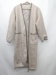 ◇ ◎ marvelous by PIERROT マーベラス バイ ピエロベラ ロング シンプル 長袖 コート サイズF グレージュ系 レディース P  【1402160013149】のサムネイル
