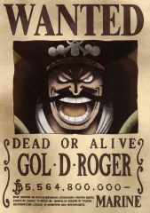 【中古】ポスター 海軍発行公式手配書(A3ポスター) ゴール・D・ロジャー 「ワンピース」 麦わらストア限定