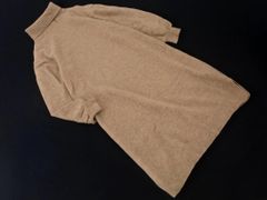simplicite シンプリシテェ ウール混 タートルネック ニット ワンピース ベージュ ◇■ レディース