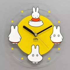 miffy ミッフィー アクリルクロック 壁掛け時計 - メルカリ