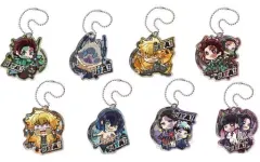 【中古】キーホルダー・マスコット(キャラクター) 全8種セット 「ぴた!でふぉめ 鬼滅の刃 アクリルキーホルダーvol.2」