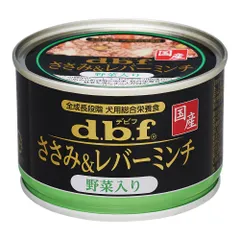 デビフ ささみ＆レバーミンチ野菜入り 150g×24缶のサムネイル
