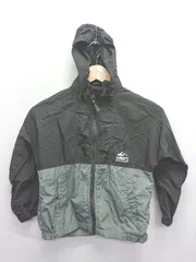 ◇ ⊆ CAMP7 キャンプセブン ジップアップ 長袖 ジャンパー サイズ120 ブラック グリーン系 キッズ 子供服 男の子 E  【1503040010811】