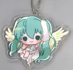 【中古】キーホルダー 初音ミク/ライト デフォルメアクリルキーホルダー 「みんなのくじ 初音ミク Memorial Collection」 E賞
