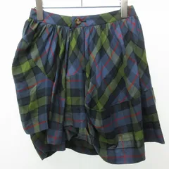 ヴィヴィアンウエストウッドレッドレーベル Vivienne Westwood RED LABEL チェックスカート IBO47のサムネイル