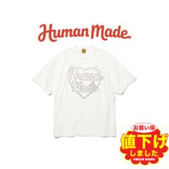 HUMAN MADE Tシャツ ヒューマンメイド CRYSTAL HEART JEWELRY T-SHIRT ホワイト XLサイズ ハート ロゴ ラインストーン メンズ レディース ユニセックス 正規品[衣類]