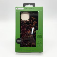 Kate Spade iPhone 15 14 13 ケース MagSafe対応 トータス べっ甲柄 ケイト・スペード ニューヨーク