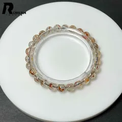【限定一点】 貴重 EU製 ★ROBEAN・ゴールドスーパーセブン★パワーストーン ブレスレット 天然石 原石 綺麗 お守り プレゼント2  ギフト 6.7-7.2mm M0519254