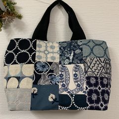 こ*ん様 ミナペルホネン　ハンドメイド　パッチワーク/rosy トートバッグ ミナペルホネン ハンドメイド パッチワーク/rosy トートバッグ