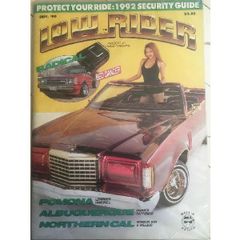 【US版 ローライダーマガジン】1992年9月号 【Vintage Lowrider Magazine USA】September 1992 絶版 ビンテージ 輸入雑誌 自動車雑誌 カーマガジン カスタムカー 自動車 雑誌 カスタム 改造 ペイント アメ車