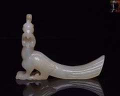 時代提げ物 獣骨 根付 石見根付 蟹文根付 M 8659 - メルカリ