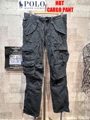 ポロラルフローレン 正規品 HBT マルチポケット カーゴパンツ 32/32 ブラック POLO RALPH LAUREN