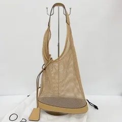 ORSETTO オルセット メッシュ ショルダーバッグ トートバッグ カバン 鞄 肩掛け 袋付き 透け感 レディース ベージュ 服飾 IF16291■のサムネイル