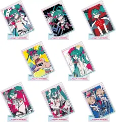 【中古】キーホルダー 全8種セット 「初音ミク GTプロジェクト レーシングミク 2025Ver. トレーディングアクリルスタンドキーホルダー vol.1」