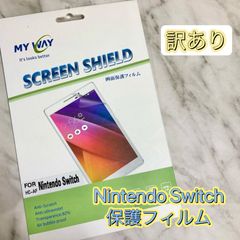 Nintendo switch フィルム スイッチ TPU 保護フィルム 割れない タイプ 安心 高透明 指紋防止 薄い 自然な仕上がり 説明書つき ゲーム 動画 YouTube 見やすい 在庫限り 在庫のみ