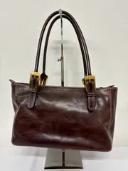 Kitamura キタムラ ハンドバッグ レザー ブラウン ゴールド金具 本革 トートバッグ