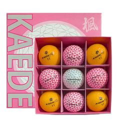KAEDE fly ゴルフボール カエデ フライ ピンク シルバー