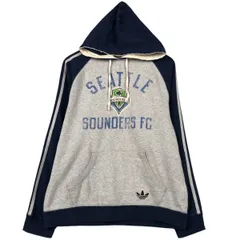 古着 アディダス adidas ORIGINALS オリジナルス Seattle Sounders FC シアトルサウンダーズFC スウェットプルオーバーパーカー/eaa587745