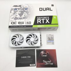 ASUS Dual Radeon RTX3060 TI 搭載ビデオカード OC edition 8GB GDDR6X / DUAL-RTX3060TI-O8GD6X-WHITE 国内正規代理店品