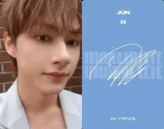 【中古】コレクションカード(男性) 58[NORMAL]：58：SEVENTEEN/JUN(ジュン)/NORMAL/「2021 SEVENTEEN ONLINE CONCERT ＜IN-COMPLETE＞」トレーディングカード