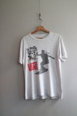 90s Old VANS Ya Thrash BIG BEAT OFF THE WALL Tシャツ ヴァンズ バンズ  TEE