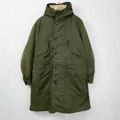 50s 米軍 アメリカ軍 実物 US ARMY M47 M-47 パーカー オーバーコート パイルライナー付き モッズコート ミリタリーコート ビンテージ ヴィンテージ 50年代 輸入古着 【S19-3b】
