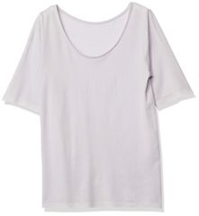 [ウイング/ワコール] インナーシャツ [肌にやわらかニット ] インナー トップ Uネック5分袖 EL1481 レディース LG 日本 M (日本サイズM相当)のサムネイル