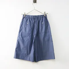新品 保管品 スリードッツ THREE DOTS ソフトタイプライターショートパンツ デニムネイビー XS/キュロット ハーフパンツ【2400014535808】
