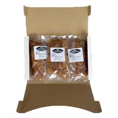 パニプリ 3袋×200g 揚げて少し穴をあけてお好みの具を入れます インド産