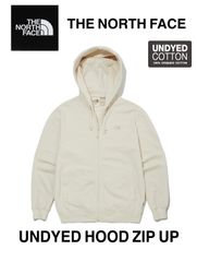 こっそり値下げ☆日本未発売　ユニセックス　White label THE NORTH FACE UNDYED HOOD ZIP UP 韓国限定　ホワイトレーベル　ノースフェイス　アンダイト　フードジップアップパーカー