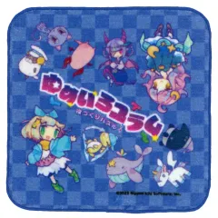 【中古】タオル・手ぬぐい [単品] 集合 ハンドタオル 「PS4/Switchソフト 役づくりパズル ゆめいろユラム ファミ通DXパック」 同梱特典