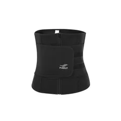 【特価セール】コルセット ウエストニッパー くびれ 腰 レディース サポーター 発汗 シェイプアップベルト お腹 引き締め [FiCOLY] 大きいサイズ FSWW-2