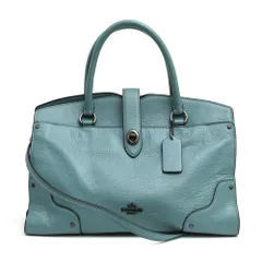 【美品✨】コーチ マーサー トートバッグ 大容量 デカロゴ チャーム シボ革 青 2025年最新】COACH MERCERの人気アイテム - メルカリ