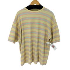 ドロールドムッシュ DROLE DE MONSIEUR ボーダー S/S tシャツ メンズ JPN：M 