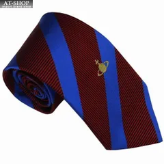 ヴィヴィアンウエストウッド ヴィヴィアンネクタイ Vivienne Westwood 8.5cm ストライプ柄 81050004 W001J H401-RED