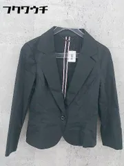 ◇ ef-de エフデ 七分袖 ジャケット サイズ9 ブラック レディース 【中古】 【1002800436422】