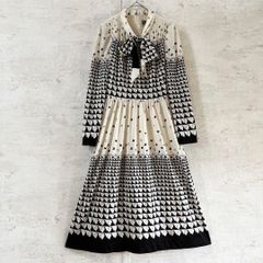新品タグ付】コルコバード カシュクールワンピース ロング リボン 総柄