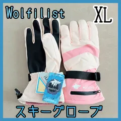 WOLFILIST　スキーグローブ スノーボード 手袋 防寒グローブ 防水スポーツグローブ アウトドアスノーグローブ 手袋 レディース メンズ 厚手 中綿 裏フリース バイク ウィンター 登山 雪遊び 除雪作業