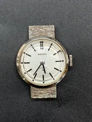 P382 可動 SEIKO セイコー 11-0760 手巻きシルバー文字盤 レディース腕時計 2針 レディース ※文字盤のみ