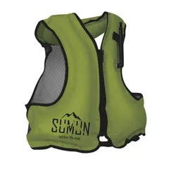 【迅速発送】SUMUN ライフジャケット フローティングベスト 川遊び 釣り 海 シュノーケリングベスト 手動膨張式 エア 救命胴衣 マリンスポーツ 防災 台風 常備品 大雨 男女兼用 大人用