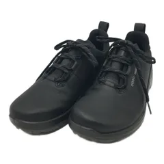 新品未使用　ecco エコー 【24.5】 ゴアテックス ゴルフシューズ エコー ECCO ゴアテックス M ゴルフ バイオム G5 （BLACK/STEEL
