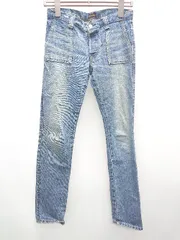 ◇ D.M.G. ドミンゴ ウォッシュ加工 ジーンズ デニム パンツ サイズSS インディゴ レディース P  【1405230000575】