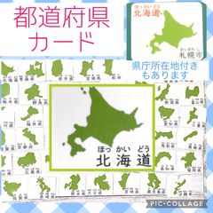 都道府県カード　神経衰弱　絵合わせ　社会　モンテッソーリ