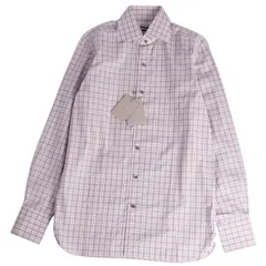 未使用 トムフォード TOM FORD シャツ ロングスリーブ 長袖 チェックのサムネイル